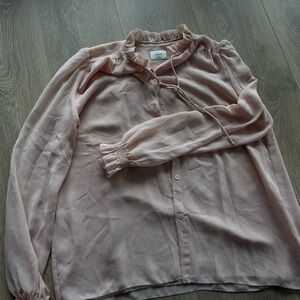 Wilfred Blush Ruffle Blouse